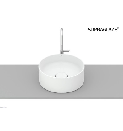 Umywalka nablatowa okrągła 30 cm Fineceramic® Supraglaze® TERRA Roca (A32787US00)