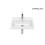 Umywalka ścienna 50x42 cm Supraglaze® GAP Roca (A3270YVS00)