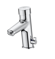 Bateria umywalkowa czasowa stojąca z mieszaczem eco chrom Fluent Roca (A5A3B24C00)