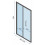 Drzwi prysznicowe 100 Rapid Fold Rea (REA-K6420)