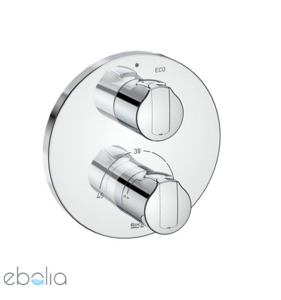 Bateria prysznicowa podtynkowa termostatyczna chrom T-1000 Roca (A5A2E09C00)