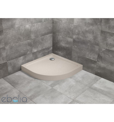 Brodzik półokrągły 80x80 Doros A Compact Stone kaszmirowy Radaway (SDRA8080-05-84S)