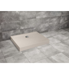 Brodzik prostokątny 90x80 Doros D Compact Stone kaszmirowy Radaway (SDRD9080-05-84S)