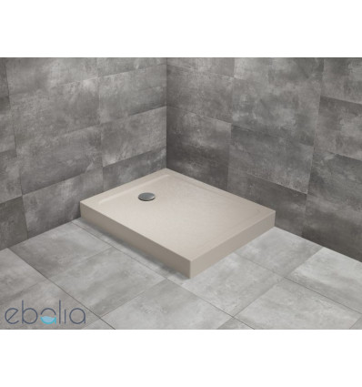 Brodzik prostokątny 90x70 Doros F Compact Stone kaszmirowy Radaway (SDRFP9070-05-84S)