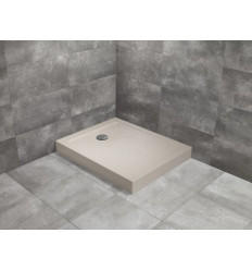 Brodzik prostokątny 90x70 Doros F Compact Stone kaszmirowy Radaway (SDRFP9070-05-84S)