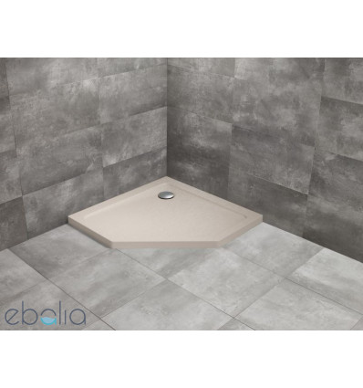 Brodzik pięciokątny 80x80 Doros PT Stone kaszmirowy Radaway (SDRPT8080-01-84S)