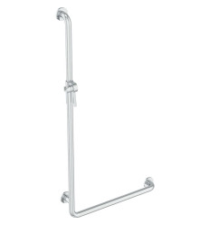 Drążek prysznicowy Lehnen Funktion wygięty, B68.5cm, H127cm, stal nierdzewna gładka Koło (L1023521)