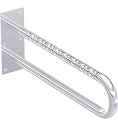 Poręcz ścienna Lehnen Funktion, L60cm, stal nierdzewna falista Koło (L1054602)