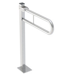 Poręcz stojąca Lehnen Funktion, uchylna, H90cm, T56.5cm, stal nierdzewna gładka Koło (L1061401)