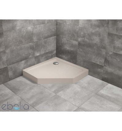Brodzik pięciokątny 80x80 Doros PT Compact Stone kaszmirowy Radaway (SDRPT8080-05-84S)