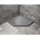 Brodzik pięciokątny 100x80 Doros PT E Compact Stone antracytowy Radaway (SDRPTP1080-05-64SL)