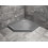 Brodzik pięciokątny 100x80 Doros PT E Compact Stone antracytowy Radaway (SDRPTP1080-05-64SR)