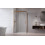 Kabina prysznicowa 100x70 Idea Brushed Copper KDJ Radaway (387040-93-01L + 387048-93-01R)