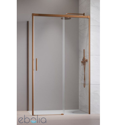 Kabina prysznicowa 120x70 Idea Brushed Copper KDJ Radaway (387042-93-01R + 387048-93-01L)