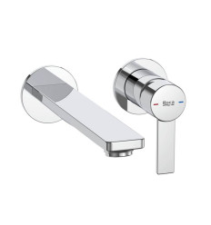 Bateria umywalkowa dwuotworowa podtynkowa chrom Targa Roca (A5A355FC00)