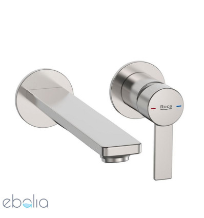 Bateria umywalkowa dwuotworowa podtynkowa Inox Targa Roca (A5A355FSM0)