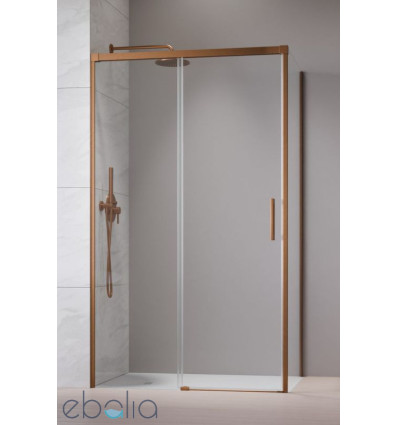 Kabina prysznicowa 100x70 Idea Brushed Copper KDJ Radaway (387040-93-01L + 387048-93-01R)