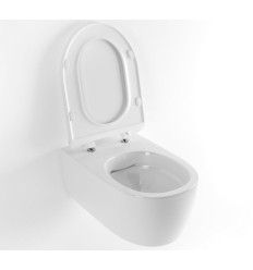 Miska WC podwieszana + deska wolnoopadająca Doto D Pure Rim 48 Excellent (CEEX.1404.485.WH)