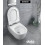 Miska WC podwieszana + deska wolnoopadająca Doto D Pure Rim 48 Excellent (CEEX.1404.485.WH)