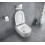 Miska WC podwieszana + deska wolnoopadająca Doto Pure Rim 48 Excellent (CEEX.1404.485.WH)