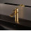 Bateria umywalkowa bez korka Cold Start Brushed Gold Targa Roca (A5A325FVA0)