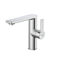 Bateria umywalkowa medium bez korka Cold Start chrom Targa Roca (A5A405FC00)