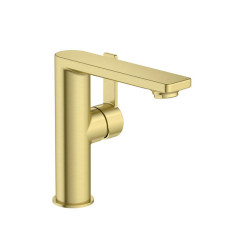 Bateria umywalkowa medium bez korka Cold Start Brushed Gold Targa Roca (A5A405FVA0)