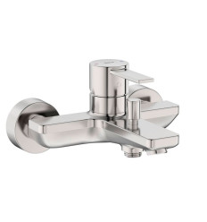Bateria wannowo-prysznicowa ścienna bez zestawu Inox Targa Roca (A5A025FSM0)