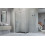 Kabina prysznicowa 100x70 Idea Brushed Nickel KDJ Radaway (387040-91-01L + 387048-91-01R)