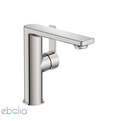 Bateria umywalkowa medium bez korka Cold Start Inox Targa Roca (A5A405FSM0)