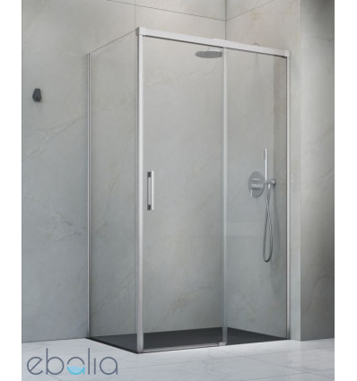 Kabina prysznicowa 160x70 Idea Brushed Nickel KDJ Radaway (387046-91-01R + 387048-91-01L)