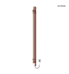 Grzejnik elektryczny 180x9,5 cm miedź szczotkowana Stang (e) Oltens (55110610)