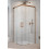 Kabina prysznicowa 70x70 Idea Brushed Copper KDD Radaway (387065-93-01L + 387065-93-01R)