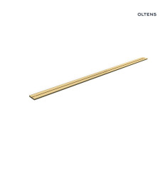 Maskownica odpływu prysznicowego liniowego 80 cm złoto połysk/złoto szczotkowane Langan Slim Oltens (30019800)
