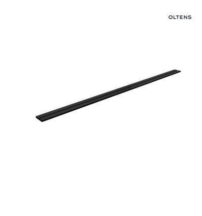 Maskownica odpływu prysznicowego liniowego 70 cm czarny/czarny mat Langan Slim Oltens (30018300)