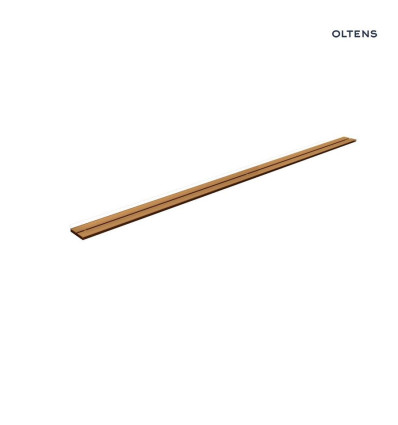 Maskownica odpływu prysznicowego liniowego 60 cm miedź połysk/miedź szczotkowana Langan Slim Oltens (30017610)