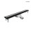 Odpływ prysznicowy liniowy 70 cm chrom/stal nierdzewna Langan Slim Oltens (30010100)