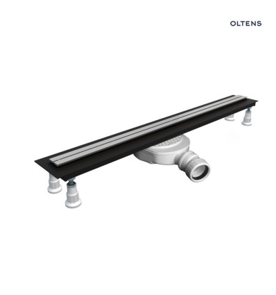 Odpływ prysznicowy liniowy 70 cm chrom/stal nierdzewna Langan Slim Oltens (30010100)