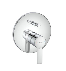 Bateria wannowo-prysznicowa podtynkowa chrom Targa Roca (A5A0B5FC00)