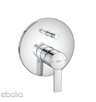 Bateria wannowo-prysznicowa podtynkowa chrom Targa Roca (A5A0B5FC00)