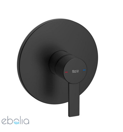 Bateria prysznicowa podtynkowa czarny mat Targa Roca (A5A2B5FNB0)