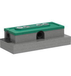 Zestaw podstawowy do odpływu liniowego, montaż niski uBox universal Hansgrohe (01000180)