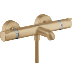 Bateria wannowa, termostatyczna, natynkowa Brąz Szczotkowany Ecostat Comfort Hansgrohe (13114140)