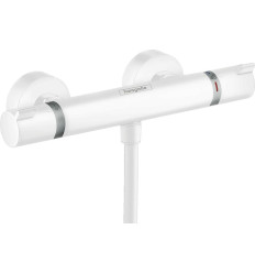 Bateria prysznicowa , termostatyczna, natynkowa Biały Matowy Ecostat Comfort Hansgrohe (13116700)