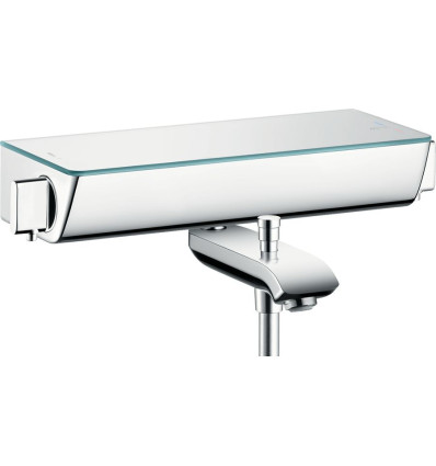 Bateria wannowa, termostatyczna, natynkowa Biały/Chrom Ecostat Select Hansgrohe (13141400)