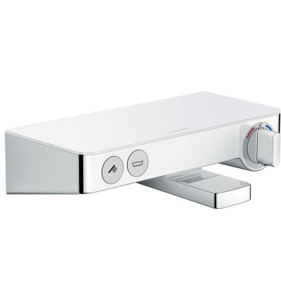 Bateria wannowa 300, termostatyczna, natynkowa Biały/Chrom ShowerTablet Select Hansgrohe (13151400)