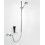 Bateria prysznicowa, termostatyczna, natynkowa Chrom Ecostat Select Hansgrohe (13161000)