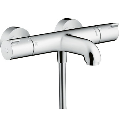 Bateria wannowa, termostatyczna, natynkowa Chrom Ecostat 1001 CL Hansgrohe (13201000)