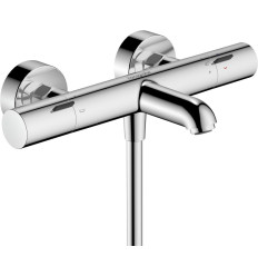 Bateria wannowa, termostatyczna, natynkowa Chrom Ecostat Fine Hansgrohe (13325000)