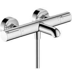 Bateria wannowa, termostatyczna, natynkowa Chrom Ecostat Element Hansgrohe (13347000)